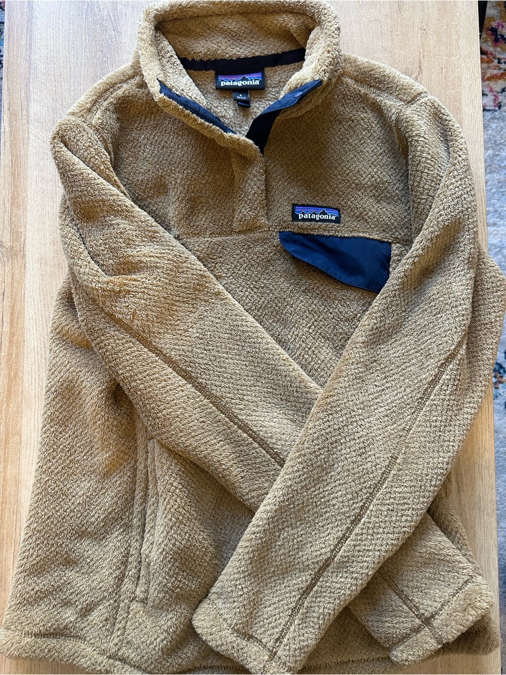Patagonia Women’s Tan Retro Pile Fleece Pullover